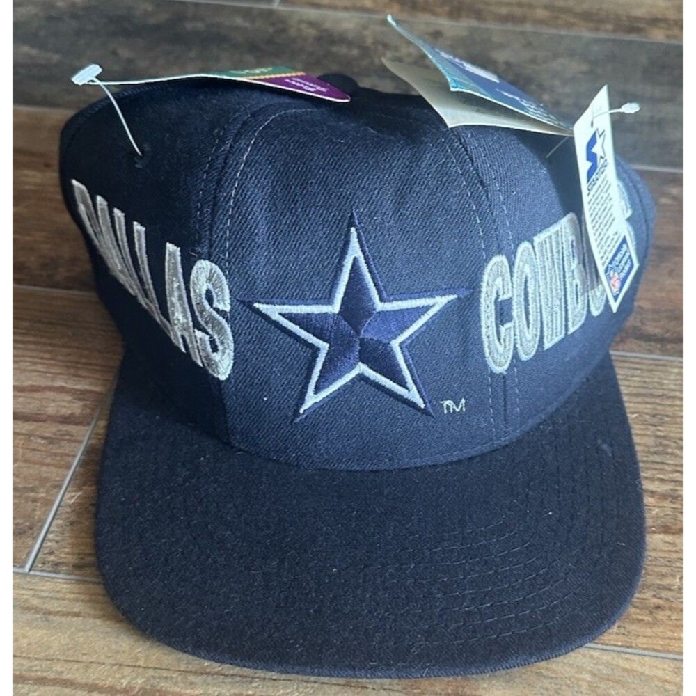 Dallas Cowboys Vintage 90s NFL Pro Line Starter The Natural Snapback Hat Cap